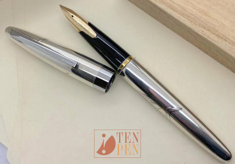 PILOT STERLING SILVER CRANE - 1970S | Tenpen - By Letizia Iacopini